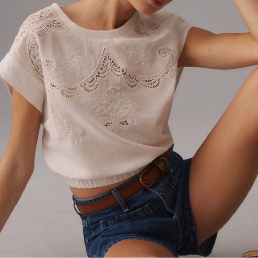 Embroidered Muscle Tee